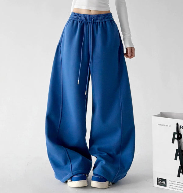 Drawstring Wide-Leg Sweatpants - COPPING THREADS - CT ORIGINALS