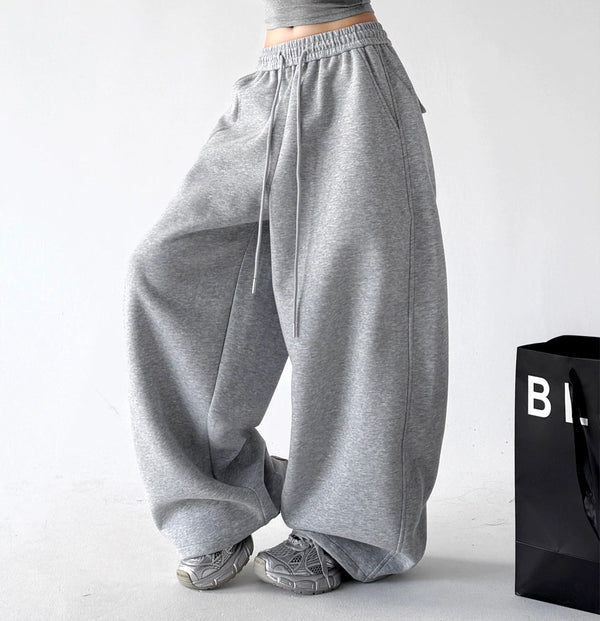 Drawstring Wide-Leg Sweatpants - COPPING THREADS - CT ORIGINALS