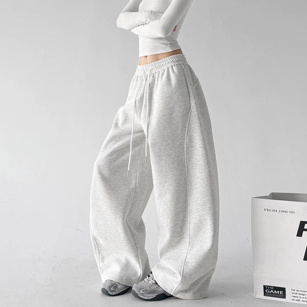 Drawstring Wide-Leg Sweatpants - COPPING THREADS - CT ORIGINALS