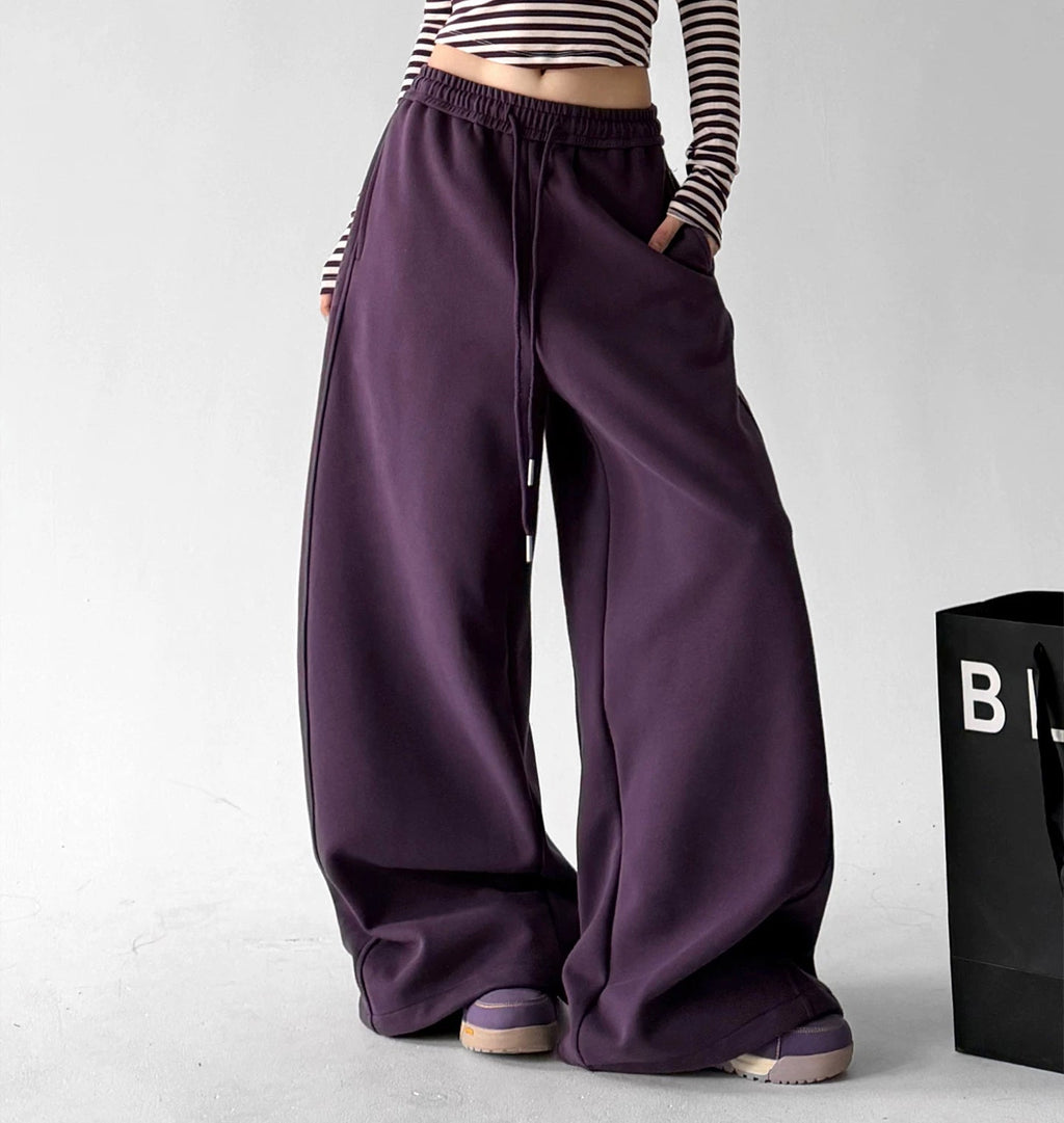 Drawstring Wide-Leg Sweatpants - COPPING THREADS - CT ORIGINALS