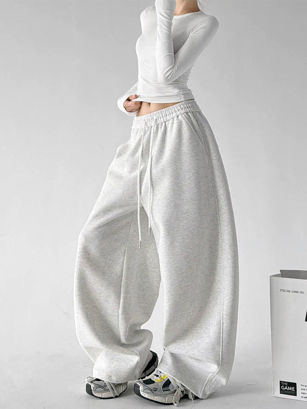 Drawstring Wide-Leg Sweatpants - COPPING THREADS - CT ORIGINALS