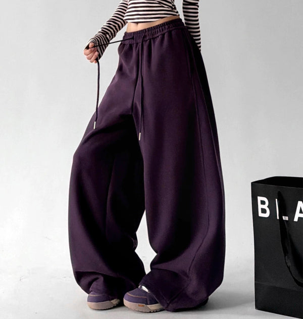 Drawstring Wide-Leg Sweatpants - COPPING THREADS - CT ORIGINALS