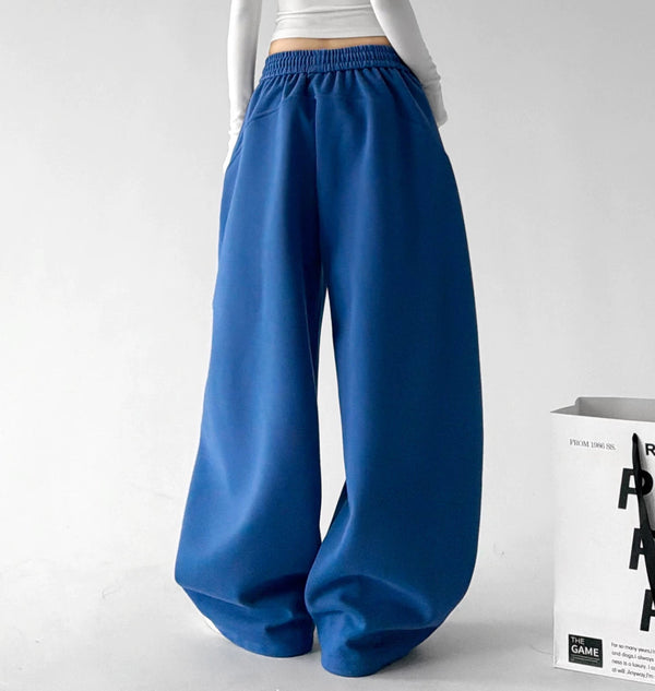 Drawstring Wide-Leg Sweatpants - COPPING THREADS - CT ORIGINALS