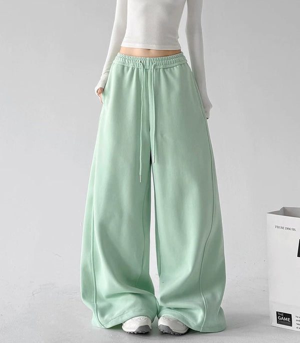 Drawstring Wide-Leg Sweatpants - COPPING THREADS - CT ORIGINALS