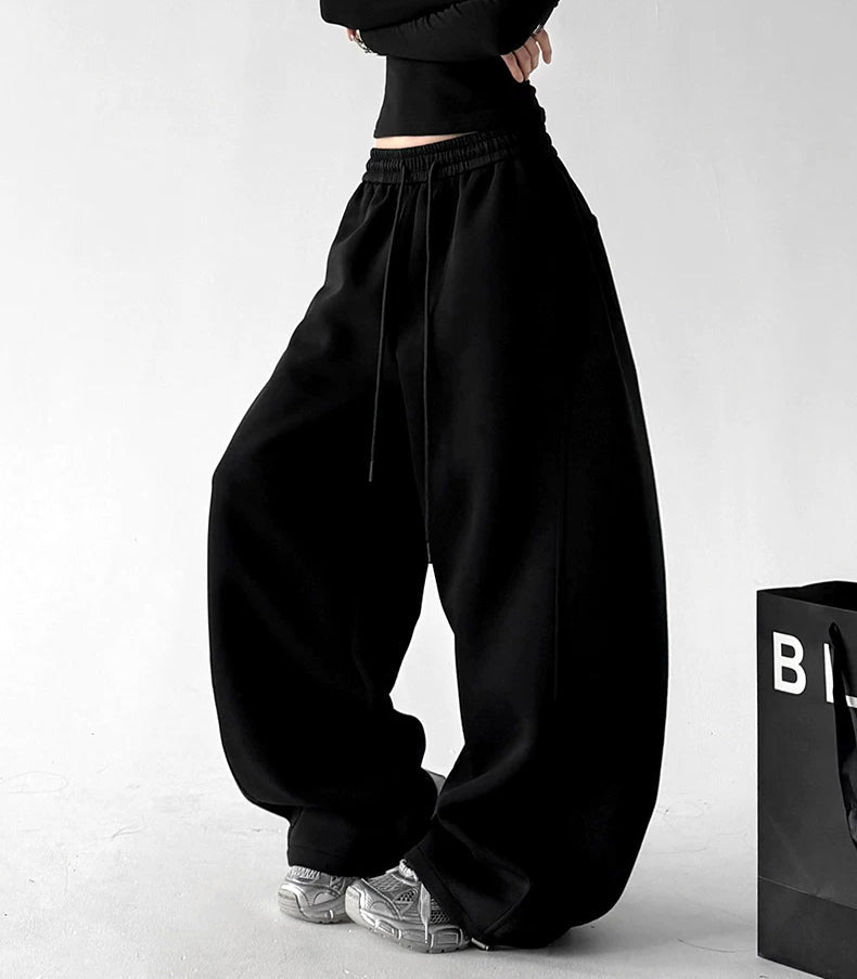 Drawstring Wide-Leg Sweatpants - COPPING THREADS - CT ORIGINALS