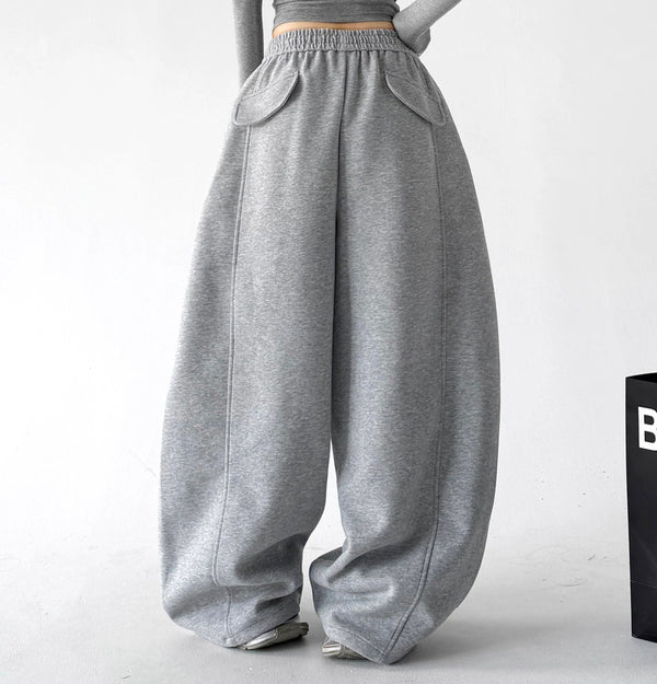Drawstring Wide-Leg Sweatpants - COPPING THREADS - CT ORIGINALS