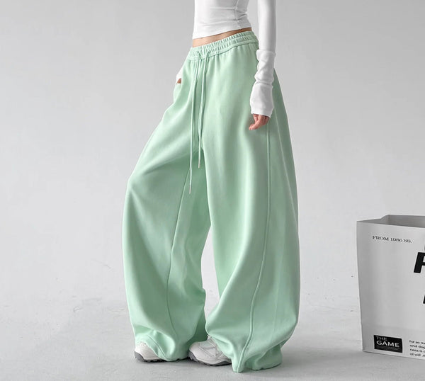 Drawstring Wide-Leg Sweatpants - COPPING THREADS - CT ORIGINALS