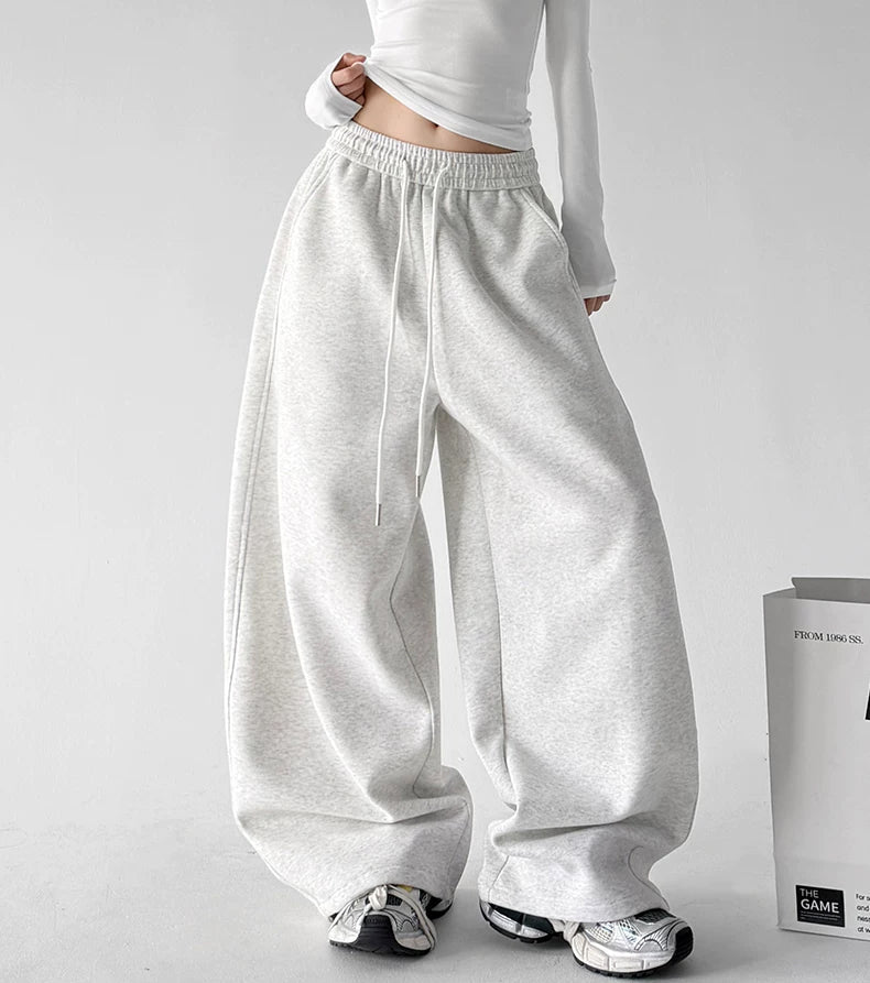 Drawstring Wide-Leg Sweatpants - COPPING THREADS - CT ORIGINALS