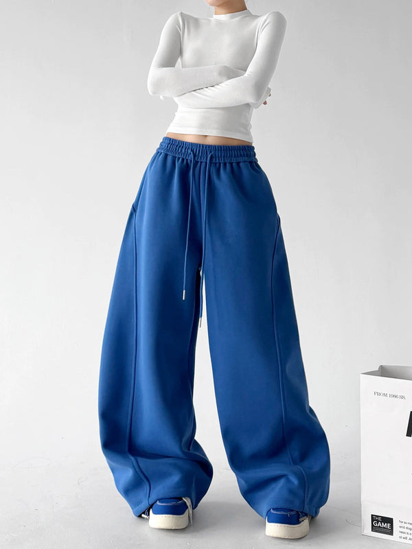 Drawstring Wide-Leg Sweatpants - COPPING THREADS - CT ORIGINALS