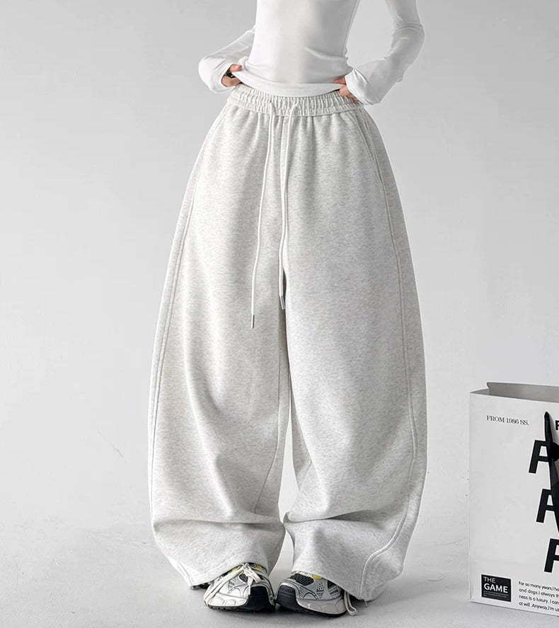 Drawstring Wide-Leg Sweatpants - COPPING THREADS - CT ORIGINALS