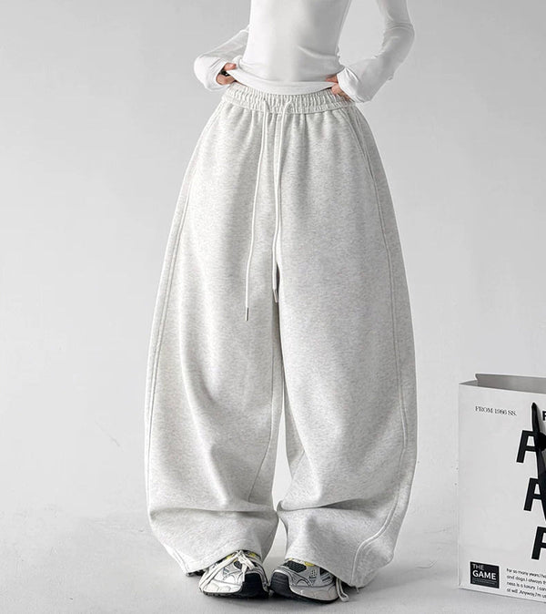 Drawstring Wide-Leg Sweatpants - COPPING THREADS - CT ORIGINALS