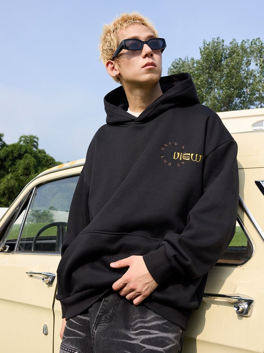 Dreadlocks Gold Teeth Graphic Embroidery Hoodie - COPPING THREADS - Harsh and Cruel