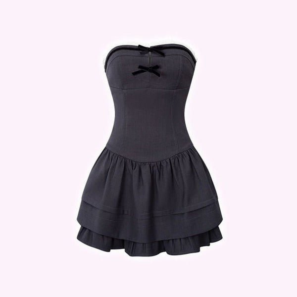 Dreamy Butterfly Swan Strapless Dress - COPPING THREADS - SUNSETPARK