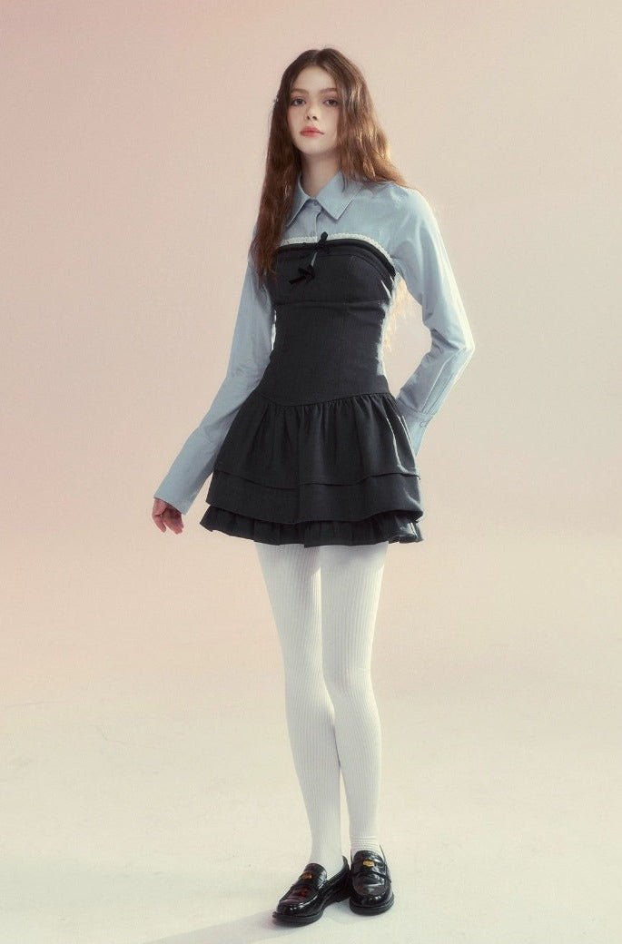 Dreamy Butterfly Swan Strapless Dress - COPPING THREADS - SUNSETPARK