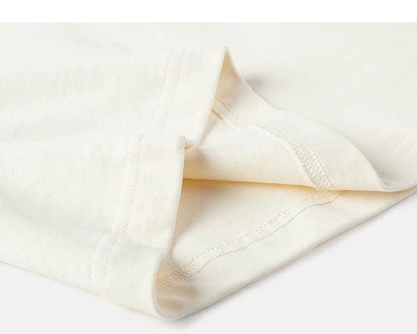 Drop-Shoulder Mock-Neck Long-Sleeve Tee - COPPING THREADS - IDLT