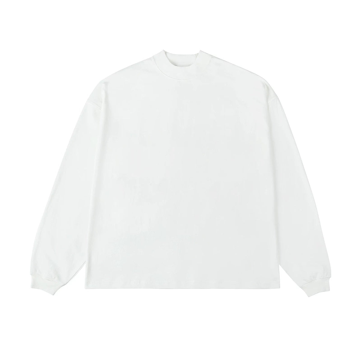 Drop-Shoulder Mock-Neck Long-Sleeve Tee - COPPING THREADS - IDLT 메인 이미지
