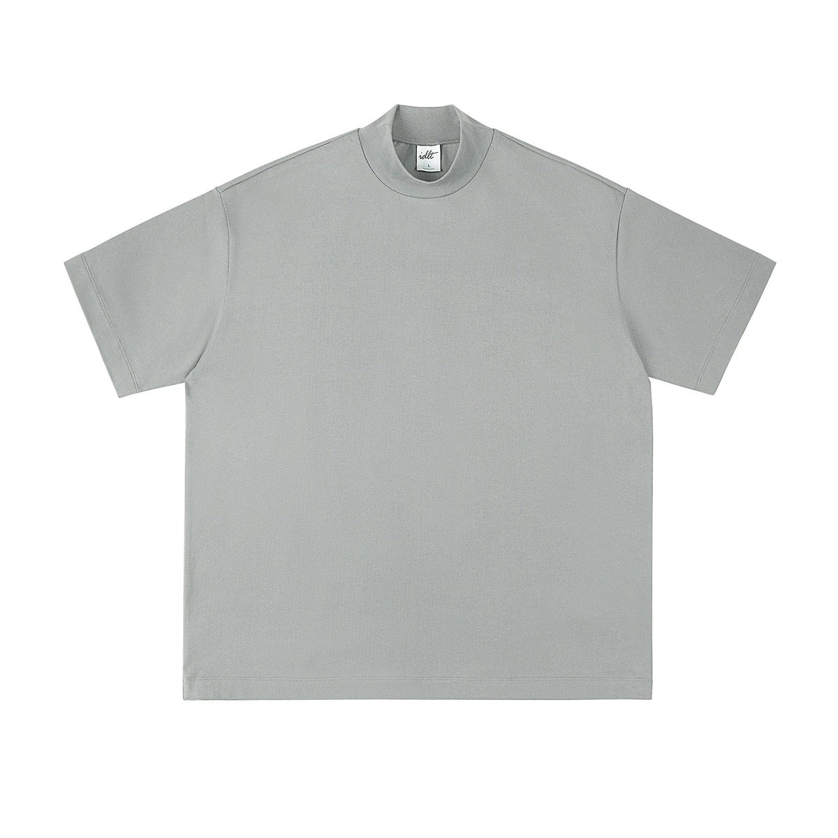 Drop-Shoulder Mock-Neck Tee - COPPING THREADS - IDLT