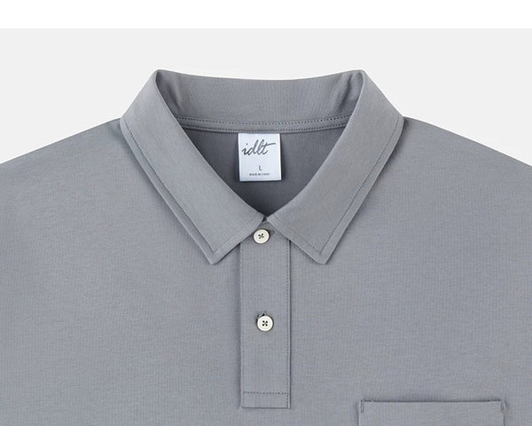 Drop-Shoulder Pocket Polo - COPPING THREADS - IDLT