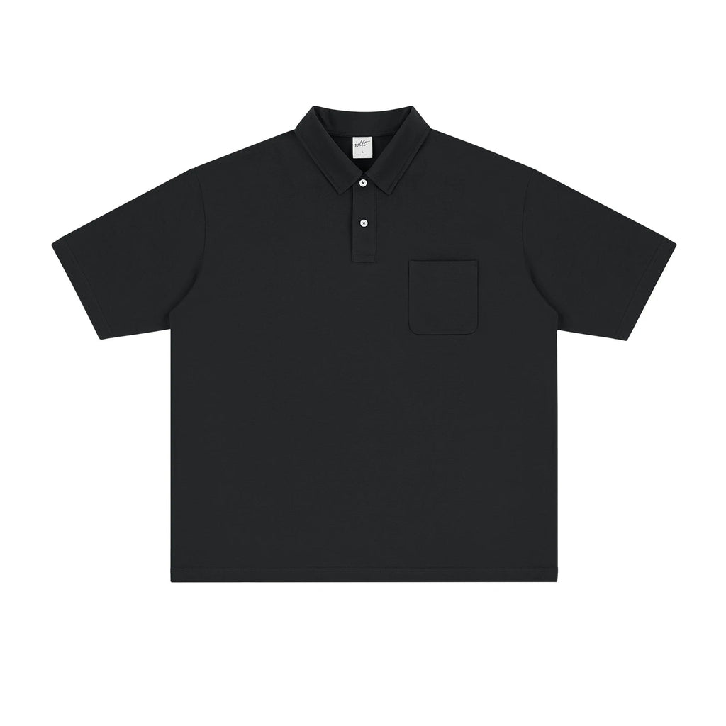 Drop-Shoulder Pocket Polo - COPPING THREADS - IDLT