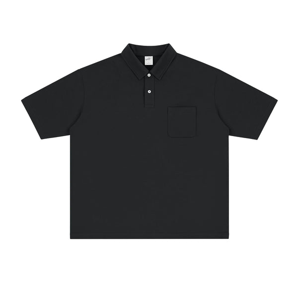Drop-Shoulder Pocket Polo - COPPING THREADS - IDLT