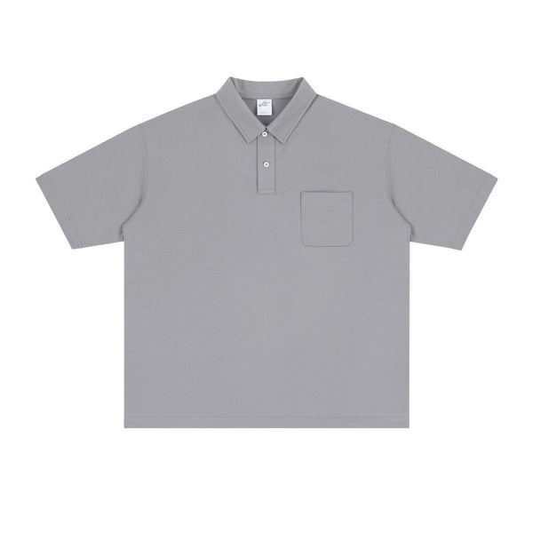 Drop-Shoulder Pocket Polo - COPPING THREADS - IDLT