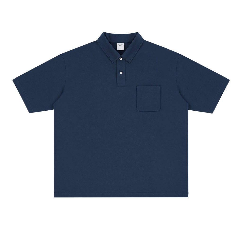 Drop-Shoulder Pocket Polo - COPPING THREADS - IDLT