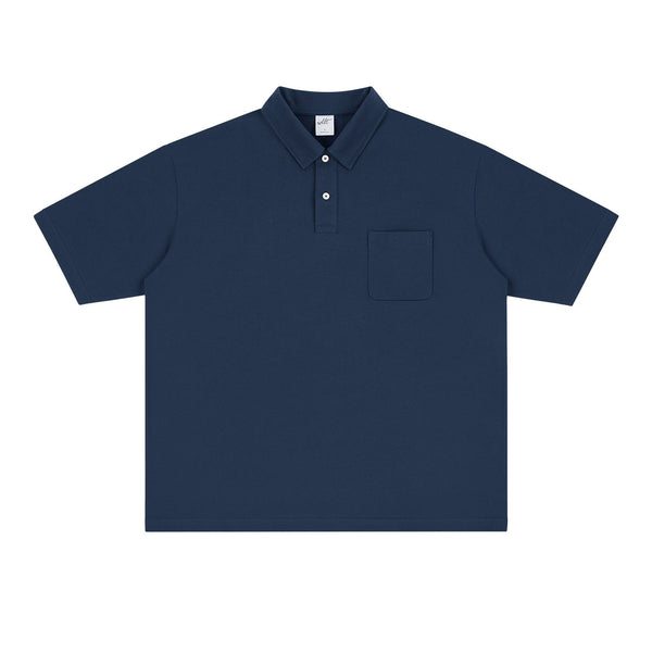 Drop-Shoulder Pocket Polo - COPPING THREADS - IDLT