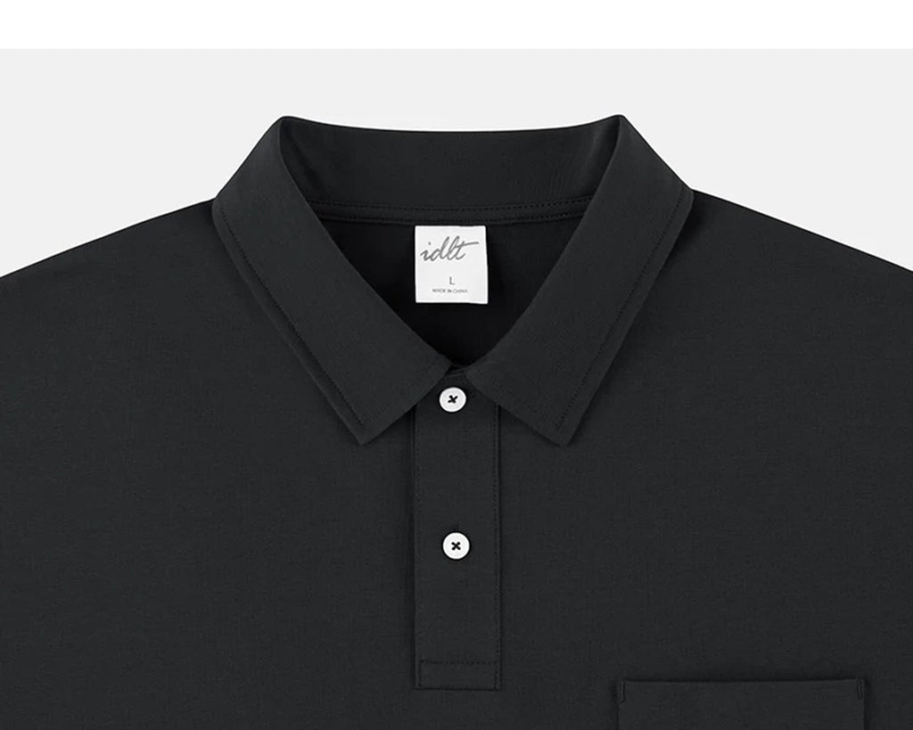 Drop-Shoulder Pocket Polo - COPPING THREADS - IDLT
