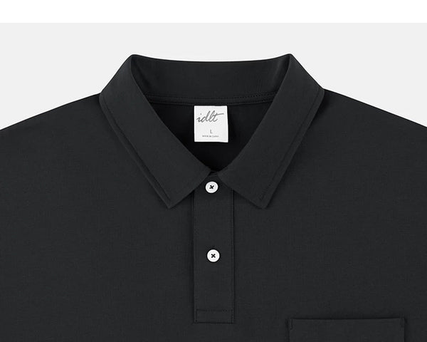 Drop-Shoulder Pocket Polo - COPPING THREADS - IDLT