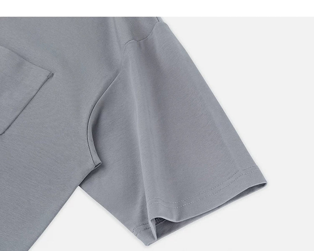 Drop-Shoulder Pocket Polo - COPPING THREADS - IDLT