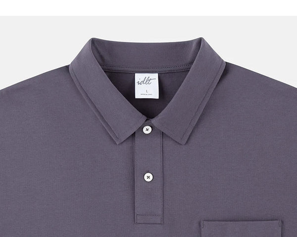 Drop-Shoulder Pocket Polo - COPPING THREADS - IDLT