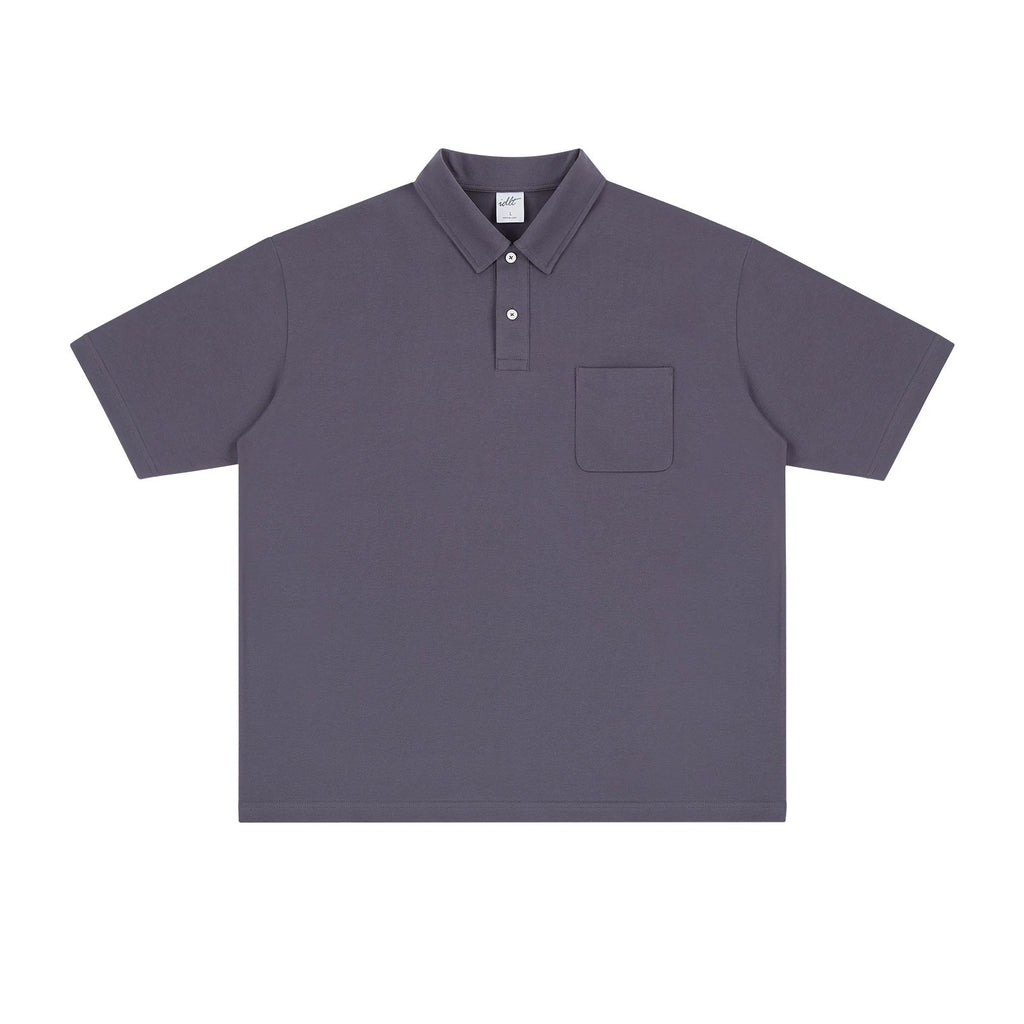 Drop-Shoulder Pocket Polo - COPPING THREADS - IDLT