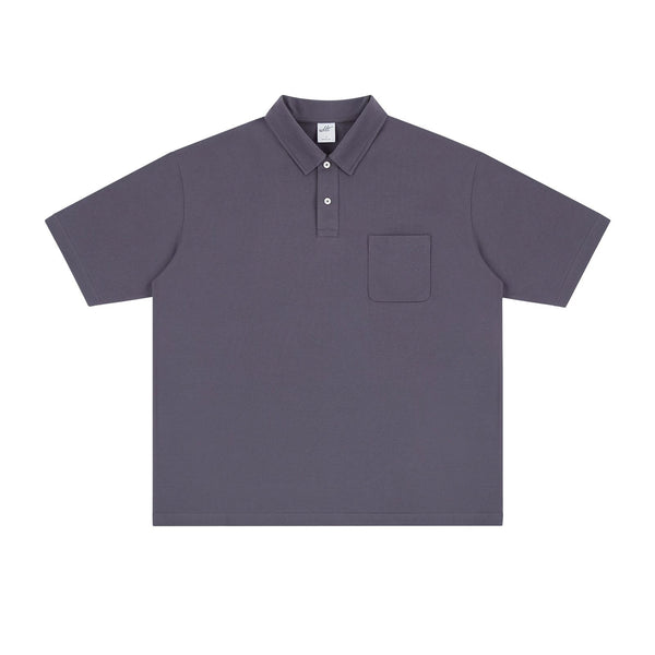 Drop-Shoulder Pocket Polo - COPPING THREADS - IDLT