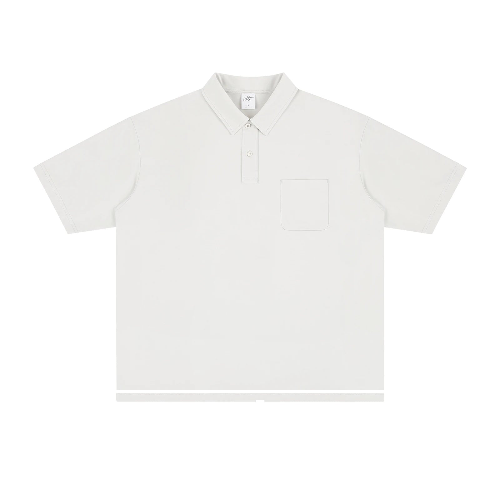 Drop-Shoulder Pocket Polo 서브 이미지