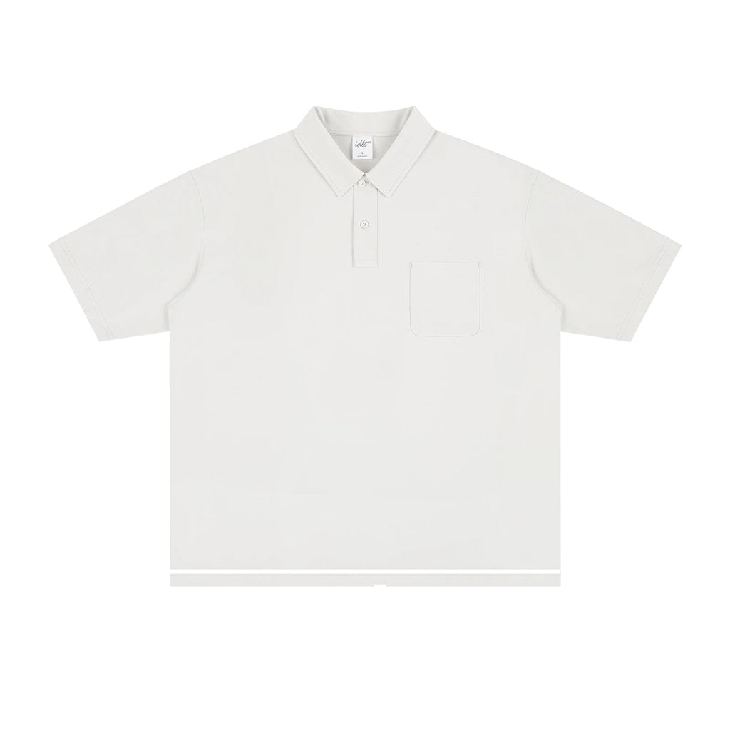 Drop-Shoulder Pocket Polo - COPPING THREADS - IDLT