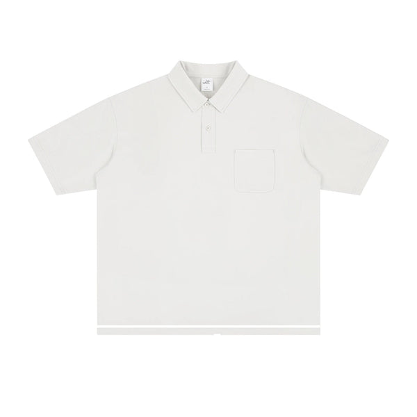 Drop-Shoulder Pocket Polo - COPPING THREADS - IDLT