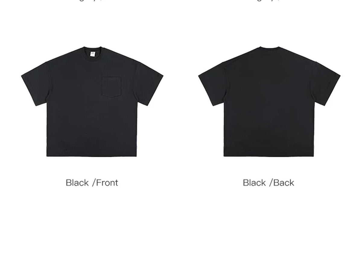 Drop-Shoulder Pocket Tee - COPPING THREADS - IDLT