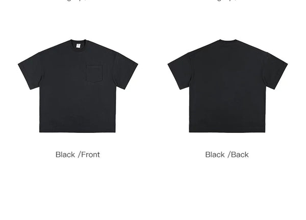 Drop-Shoulder Pocket Tee - COPPING THREADS - IDLT