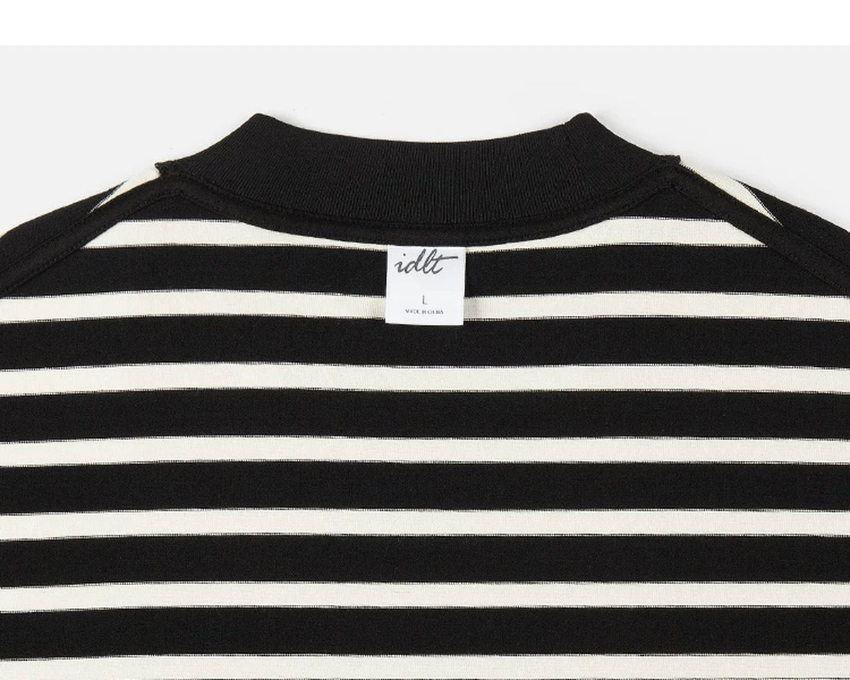 Drop-Shoulder Striped Tee - COPPING THREADS - IDLT