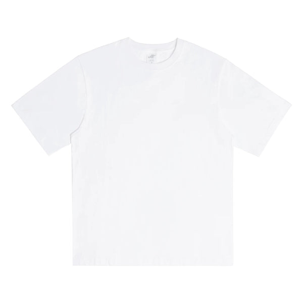 IDLT T-shirt, white front.