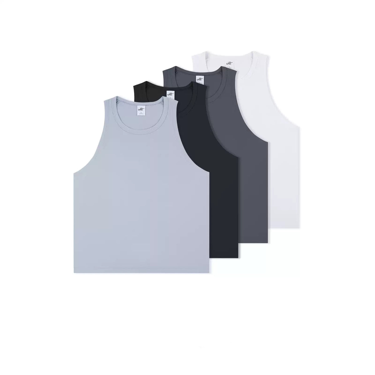 IDLT tank top, color lineup.