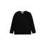 IDLT long sleeve T-shirt, black front.