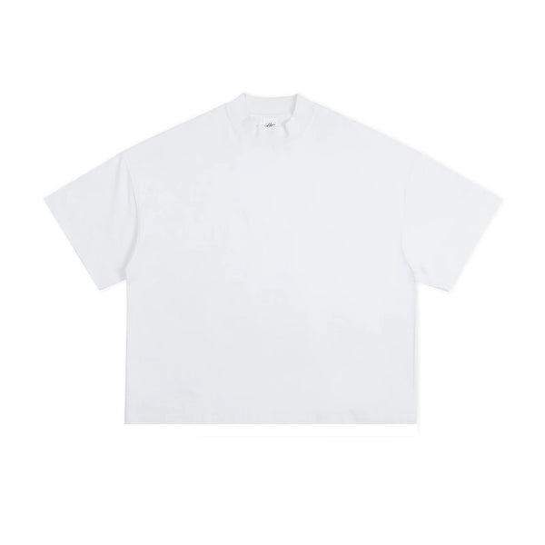 IDLT T-shirt, white front.