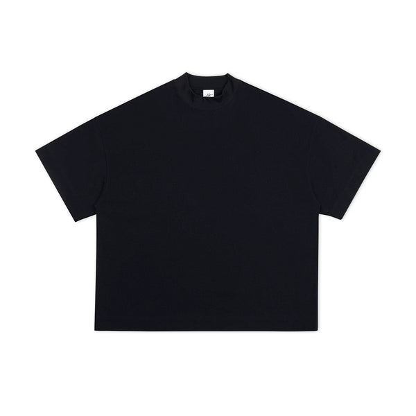 IDLT T-shirt, black front.