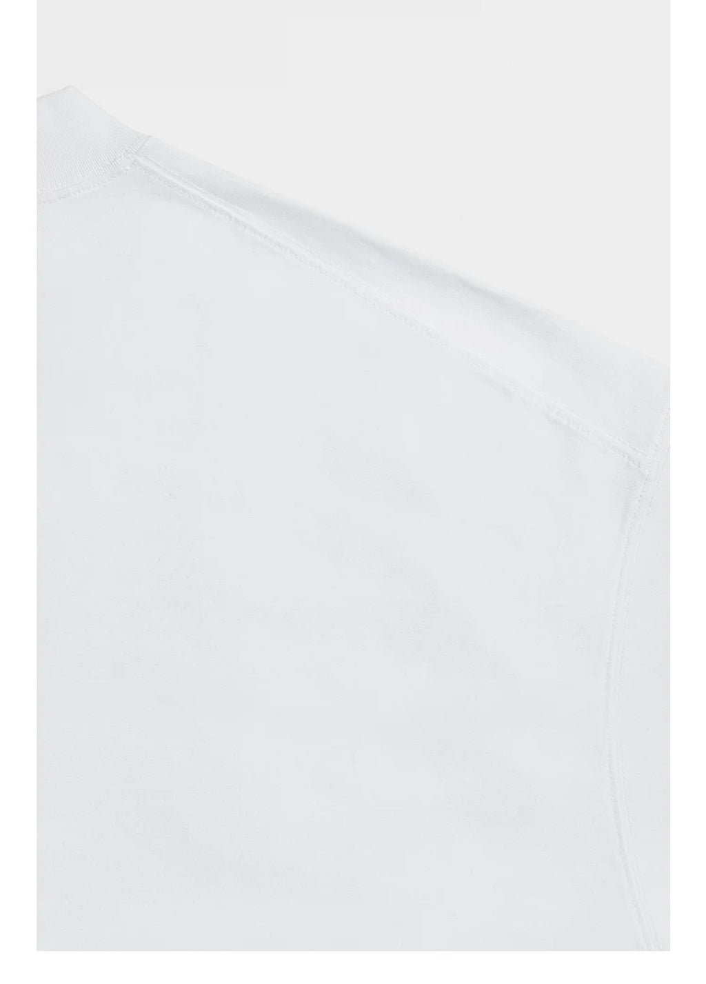 IDLT T-shirt, white shoulder seam.