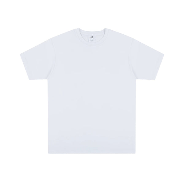 IDLT T-shirt, white front.