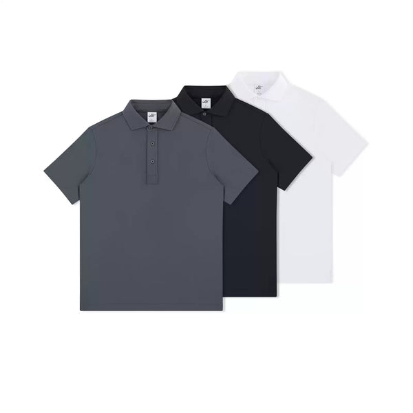 IDLT polo shirt, color lineup.