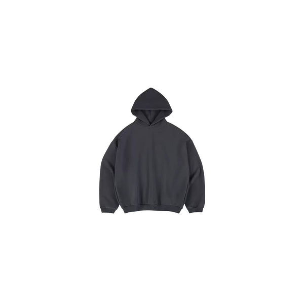 IDLT hoodie, dark gray front overview.