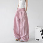 Lightweight Wide-Leg Utility Pants - CT6220