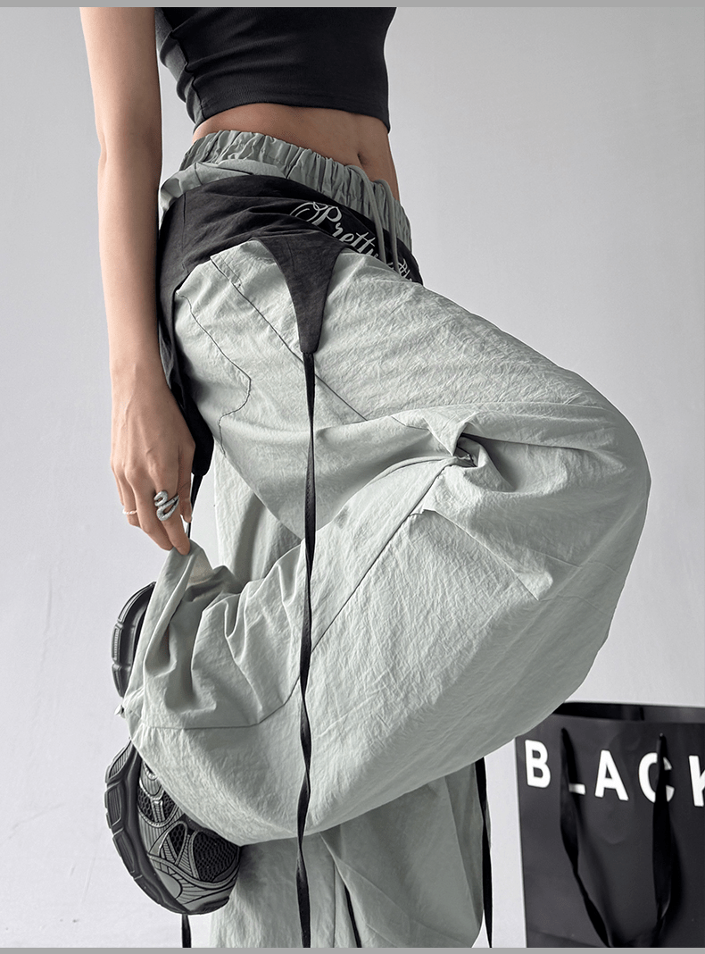 Embroidered Apron - Waist Wide - Leg Pants - COPPING THREADS - CT Select